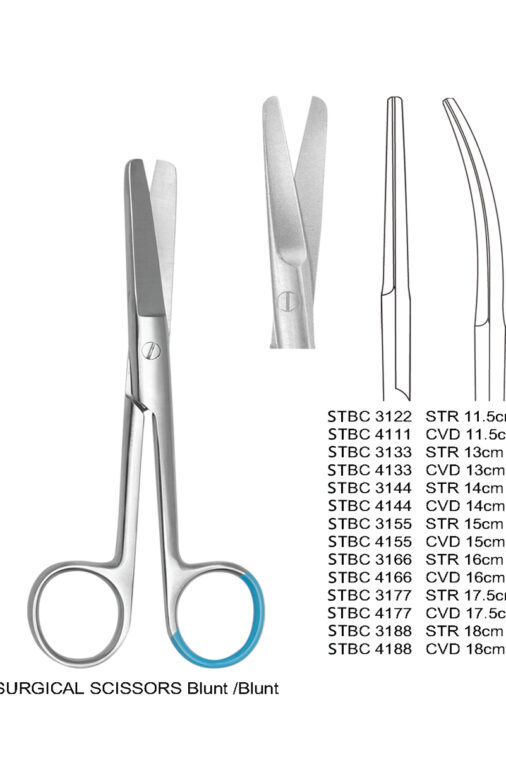 SURGICAL SCISSORS BLUNT