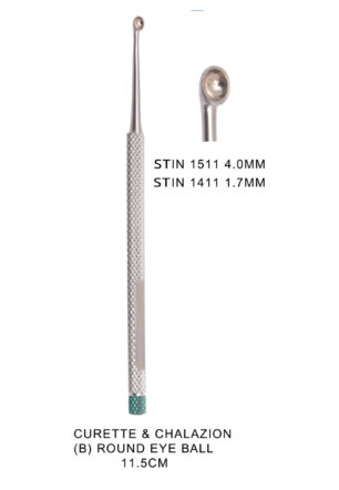 CURETTE & CHALAZION ROUND EYE BALL