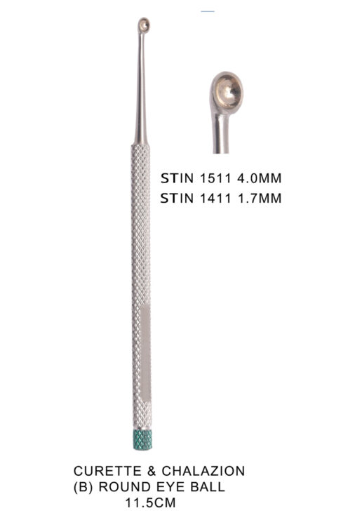 CURETTE & CHALAZION ROUND EYE BALL