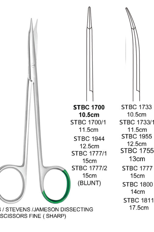 REYNOLDS / STEVENS / JAMESON / DISSECTING SCISSOR FINE