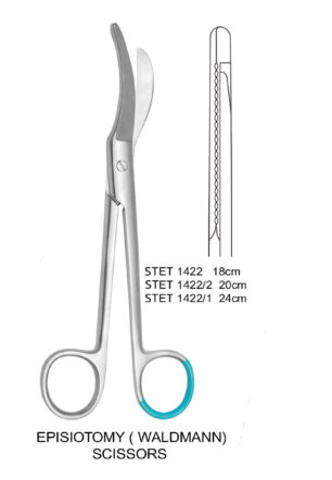 EPISIOTOMY WALDMANN SCISSORS