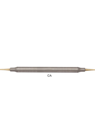 DENTAL VISTA TUNNELING SPECULA HALF TITANIUM GOLD COATING